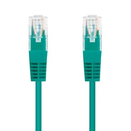 Nanocable Cable de Red Latiguillo RJ45 UTP CAT.6 AWG24 Verde 25cm